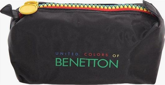 Κασετίνα Benetton με 1 Θήκη Μαύρο