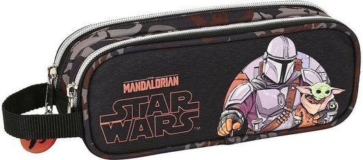 Κασετίνα Safta 812141513 The Mandalorian The Guild Ύφασμα Μαύρο