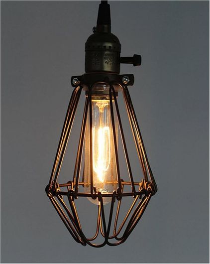 Κρεμαστό Φωτιστικό Σώμα Pennie Cage Black Μαύρο