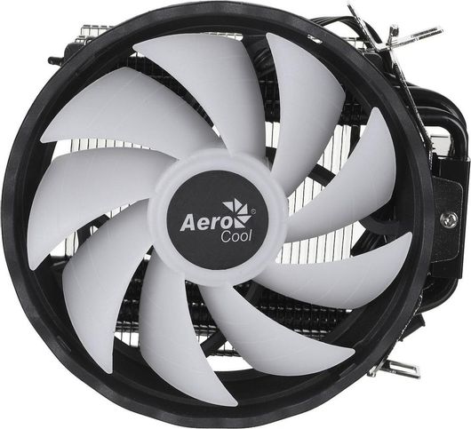 Ψύκτρα Επεξεργαστή Aerocool AEROPGSRAVE3-FRGB-4P για Socket AM4 / 115x / 1700 με RGB Φωτισμό