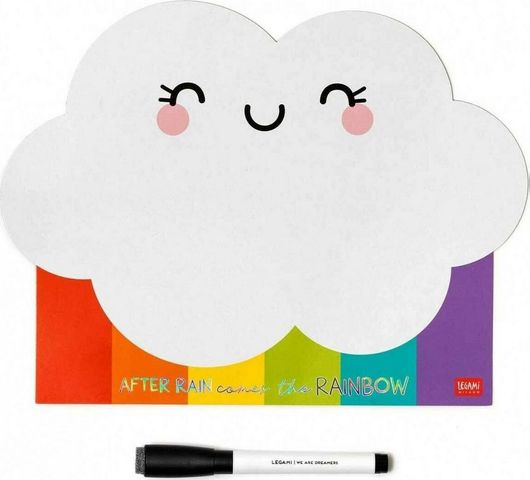 Πίνακας Legami Milano Rainbow Μαγνητικός / Μαρκαδόρου για 3+ Ετών