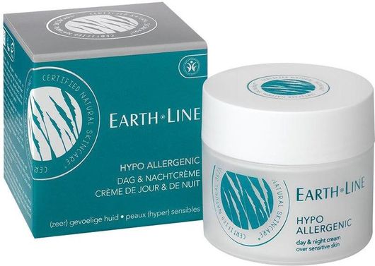 Κρέμα Προσώπου Earth Line Hypo Allergenic Ενυδατική για Ευαίσθητες Επιδερμίδες 50ml
