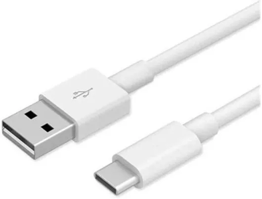 Καλώδιο Xiaomi USB 2.0 USB Type-C σε USB-A male 1m Regular Λευκό