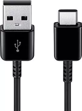 Samsung USB 2.0 Cable USB-C male - USB-A Μαύρο 1.5m EP-DG930IBEGWW