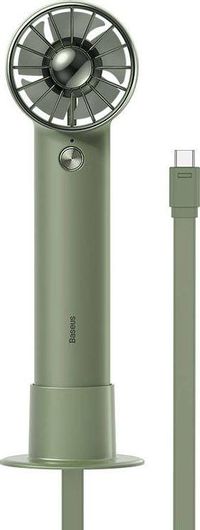 Ανεμιστηράκι Baseus Turbine & Καλώδιο με Σύνδεση USB-C Πράσινο