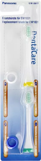 Panasonic Ανταλλακτικές Κεφαλές για Ηλεκτρική Οδοντόβουρτσα EW0911W835 2τμχ