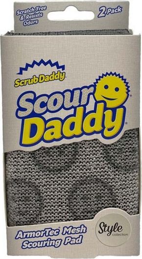 Σφουγγάρια Scrub Daddy Scour Daddy Style Grey 2τμχ