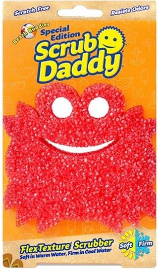 Σφουγγάρι Scrub Daddy Special Edition Summer Crab Κόκκινο