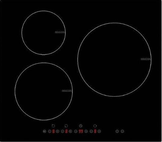 Εστία Κουζίνας Arielli ACH-583IND Κεραμική Αυτόνομη 59x52cm