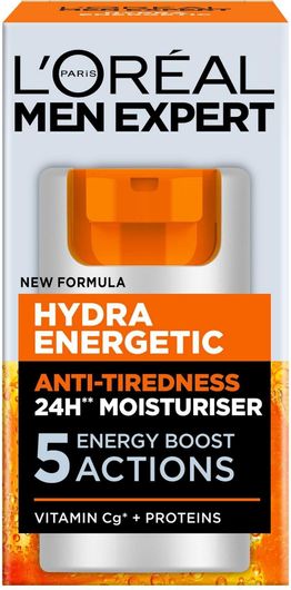 Ανδρική Κρέμα Προσώπου L'Oreal Paris Men Expert Hydra Energetic Anti Tiredness 50ml