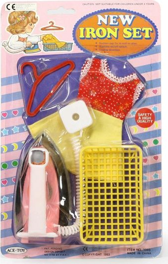 Σετ Παιχνιδιού 1093 Σίδερο Ροζ για 3+ Ετών