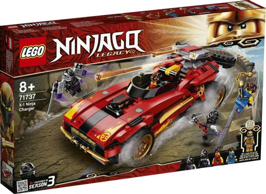 Lego Ninjago: Legacy X-1 Ninja Charger Ninja για 8+ Ετών #71737