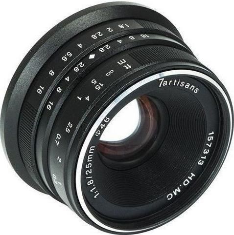 Φωτογραφικός Φακός 7artisans Crop Photoelectric 25mm f / 1.8 Σταθερός για Micro Four Thirds (MFT) Mount Μαύρο