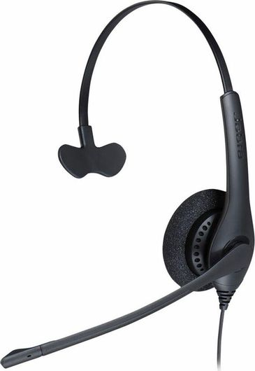 Headset Jabra Biz 1500 VOIP Mono QD 1513-0154 Μαύρο