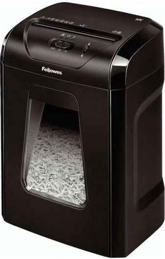 Καταστροφέας Εγγράφων Fellowes Powershred 12C Cross Cut 11 Φύλλων με Κάδο 19lt