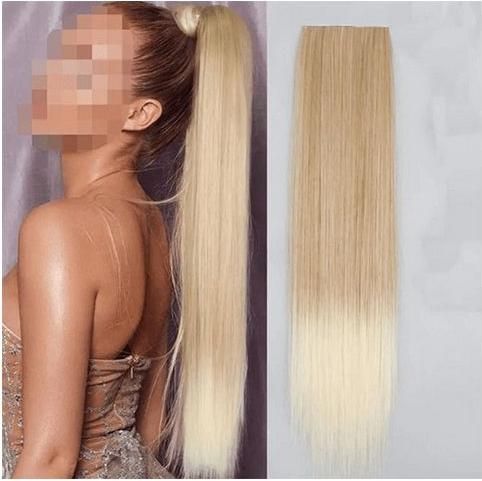 Τρέσα Μαλλιών με Κλιπς Όμπρε Ξανθό 27Τ613