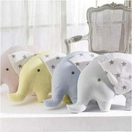 Διακοσμητικό Μαξιλάρι Κούνιας abo Ελεφαντάκι 41x34cm Πράσινο