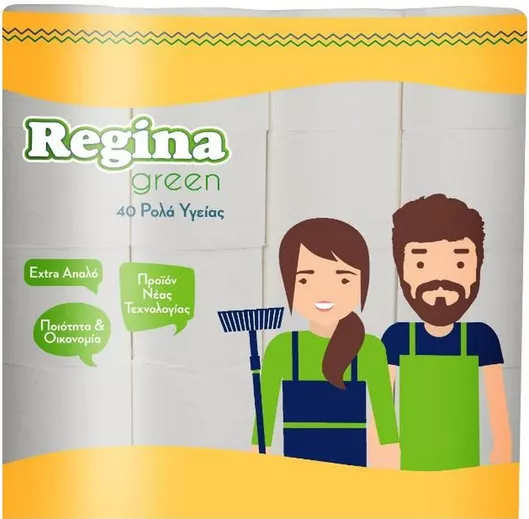 Χαρτί Υγείας Regina Green 4091 40τμχ