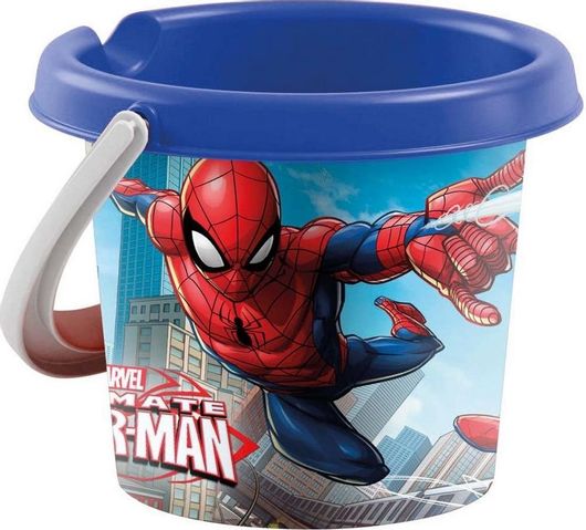 Κουβαδάκι Παραλίας 12501 Spiderman Μπλε