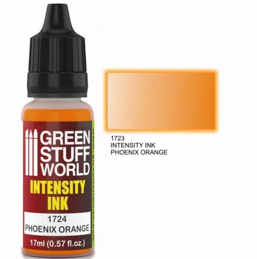 Χρώμα Μοντελισμού Green Stuff World Intensity Ink 17ml Phoenix Orange