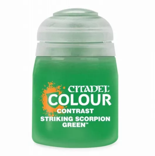 Χρώμα Μοντελισμού Citadel Contrast 18ml Striking Scorpion Green
