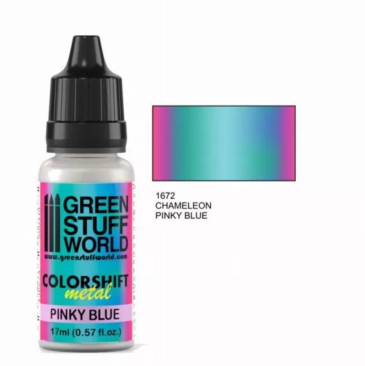 Χρώμα Μοντελισμού Green Stuff World Colorshift Metal 17ml 1672 Chameleon Pinky Blue