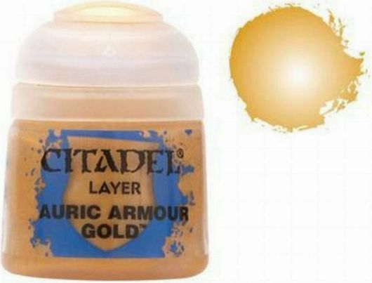 Χρώμα Μοντελισμού Citadel Layer 12ml Auric Armour Gold