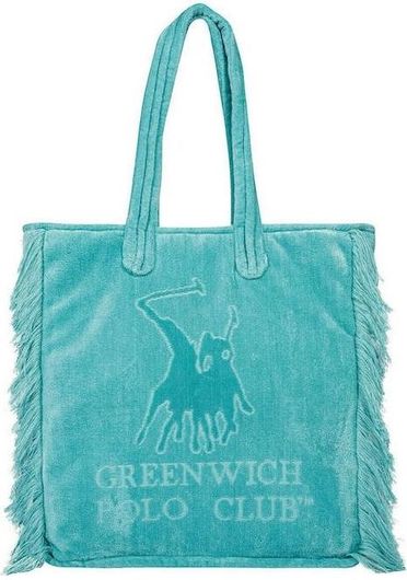 Τσάντα Θαλάσσης Greenwich Polo Club 3733 42x45cm Τιρκουάζ