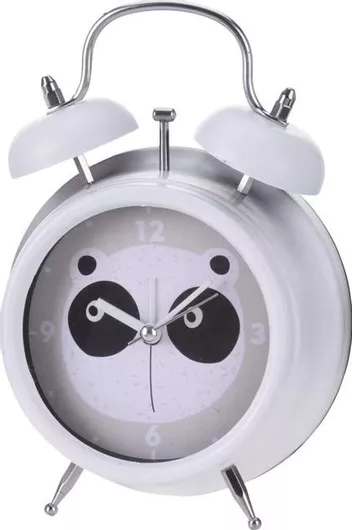 Επιτραπέζιο Ρολόι Panda από Μέταλλο