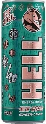Energy Drink Hell Ginger & Lemon Κουτί 250ml