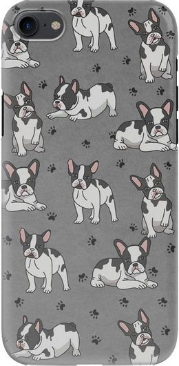 Θήκη Κινητού Back Cover για Apple iPhone 7 - Hard Plastic - French Bulldog