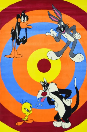 Παιδικό Χαλί Sprintzios 133x200cm Πάχους 11mm Πορτοκαλί
