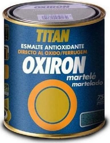 Χρώμα Αντισκωριακό Titanlux Oxiron Martele 0.75lt Blanco Σφυρήλατο