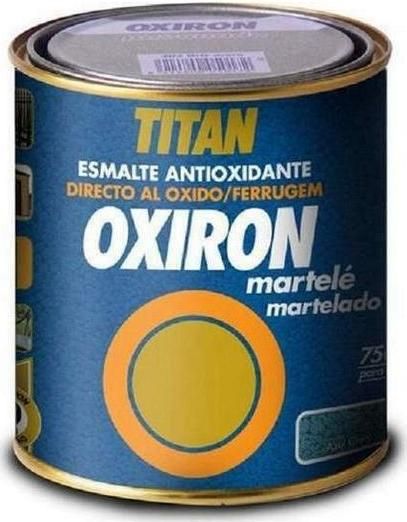 Χρώμα Titanlux Αντισκωριακό Oxiron Martele 0.75lt Marron Σφυρήλατο