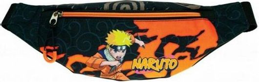 Παιδική Τσάντα Βόλτας Gim Naruto Μέσης Μαύρο / Πορτοκαλί