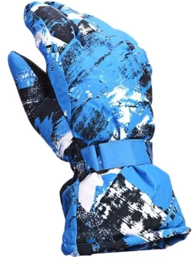 Γάντια Σκι & Snowboard Vector ACC30021 Winter Αντιανεμικά Αδιάβροχα XL Μπλε