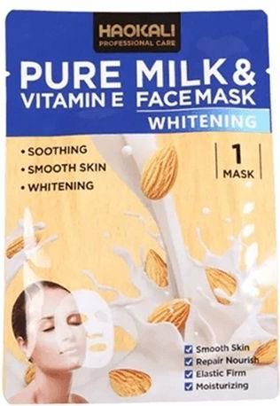 Μάσκα Προσώπου με Γάλα & Βιταμίνη Ε