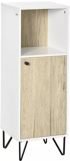 Ντουλάπι Μπάνιου Kleankin 834-440 31.5x30x91cm Λευκό