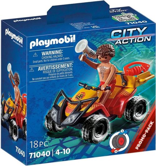 Playmobil City Action Ναυαγοσώστης με Γουρούνα 4x4 για 4+ Ετών #71040
