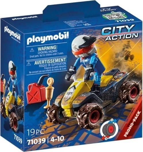 Playmobil City Action Οδηγός Αγώνων με Γουρούνα 4x4 για 4+ Ετών #71039