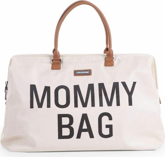 Τσάντα Μαιευτηρίου Childhome Ώμου / Χειρός Mommy Off 55x30x30cm Λευκό