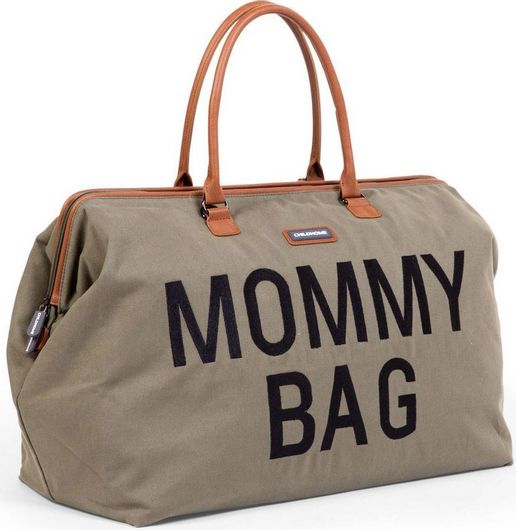 Τσάντα Μαιευτηρίου Childhome Ώμου / Χειρός Mommy 55x30x40cm Χακί