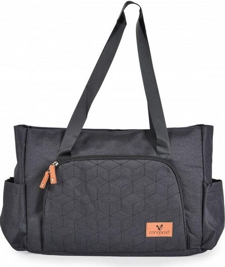 Τσάντα-Αλλαξιέρα Cangaroo Ώμου / Χειρός Keily 44x13x29cm Μαύρο