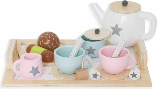 Σετ Τσαγιού Jabadabado Ξύλινο για 3+ Ετών