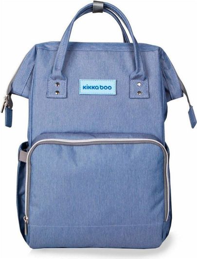 Τσάντα-Αλλαξιέρα Kikka Boo Πλάτης 27x21x42cm Siena Μπλε