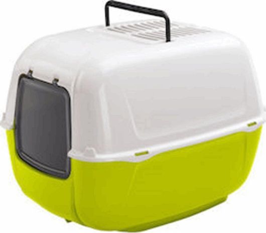 Τουαλέτα Γάτας Ferplast Prima Κλειστή Πράσινο 52.2x38x39.5cm