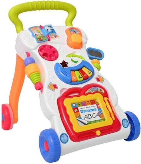 Περπατούρα Lorelli Activity Walker Funny Ride On για 6+ Μηνών