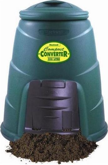 Κομποστοποιητής Κάδος κομποστοποίησης κήπου 330 lit STRAIGHT