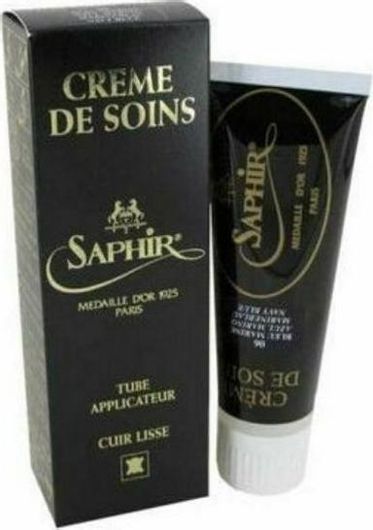 Βαφή Saphir Creme De Soins για Δερμάτινα Παπούτσια Red 75ml