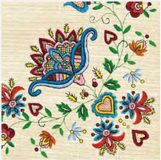 Χαρτοπετσέτες Decoupage 33x33cm 20τμχ Μοτίβο με Λουλούδια
